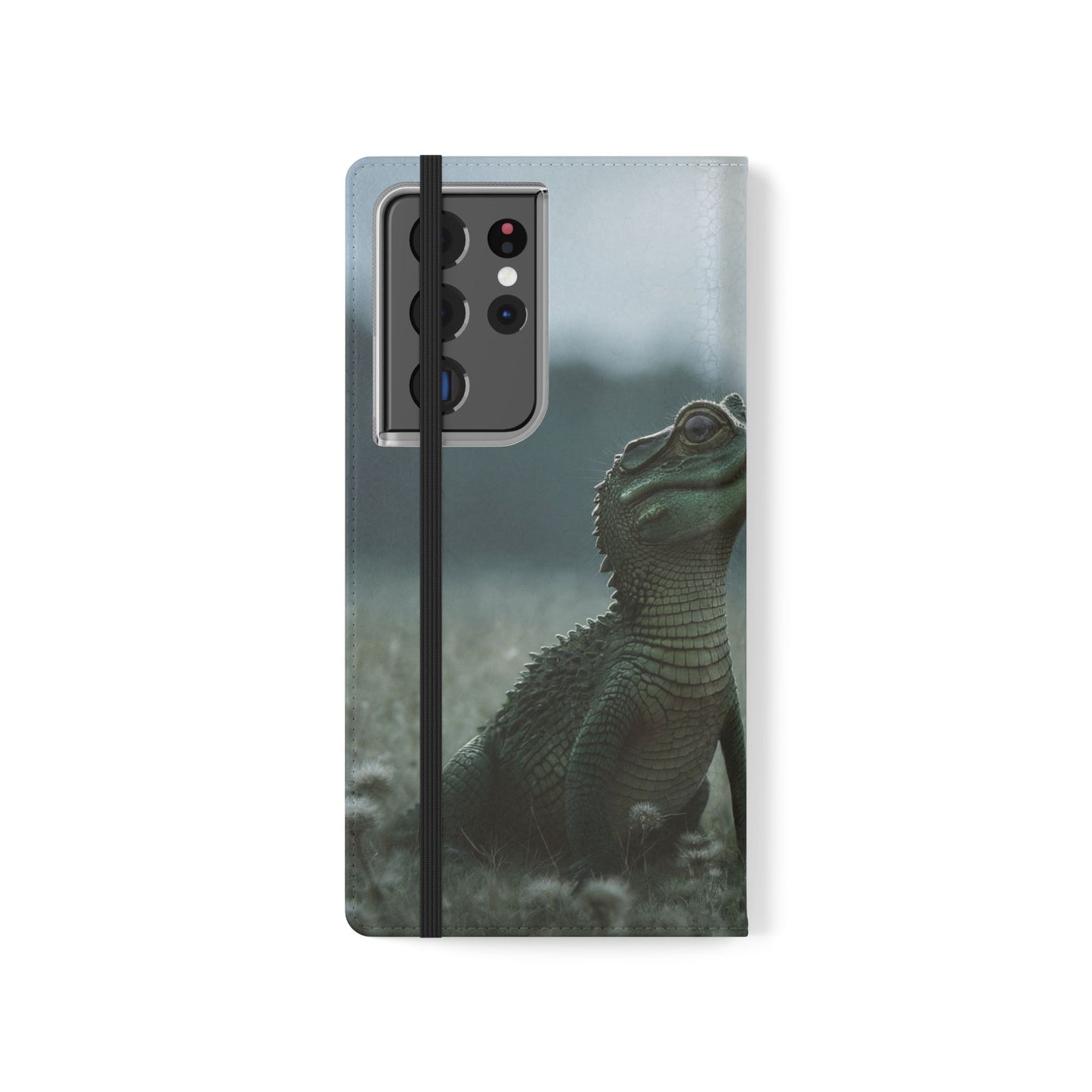 Gentle Croc & Butterfly Flip Cases – Tender Meadow Guardian Scene