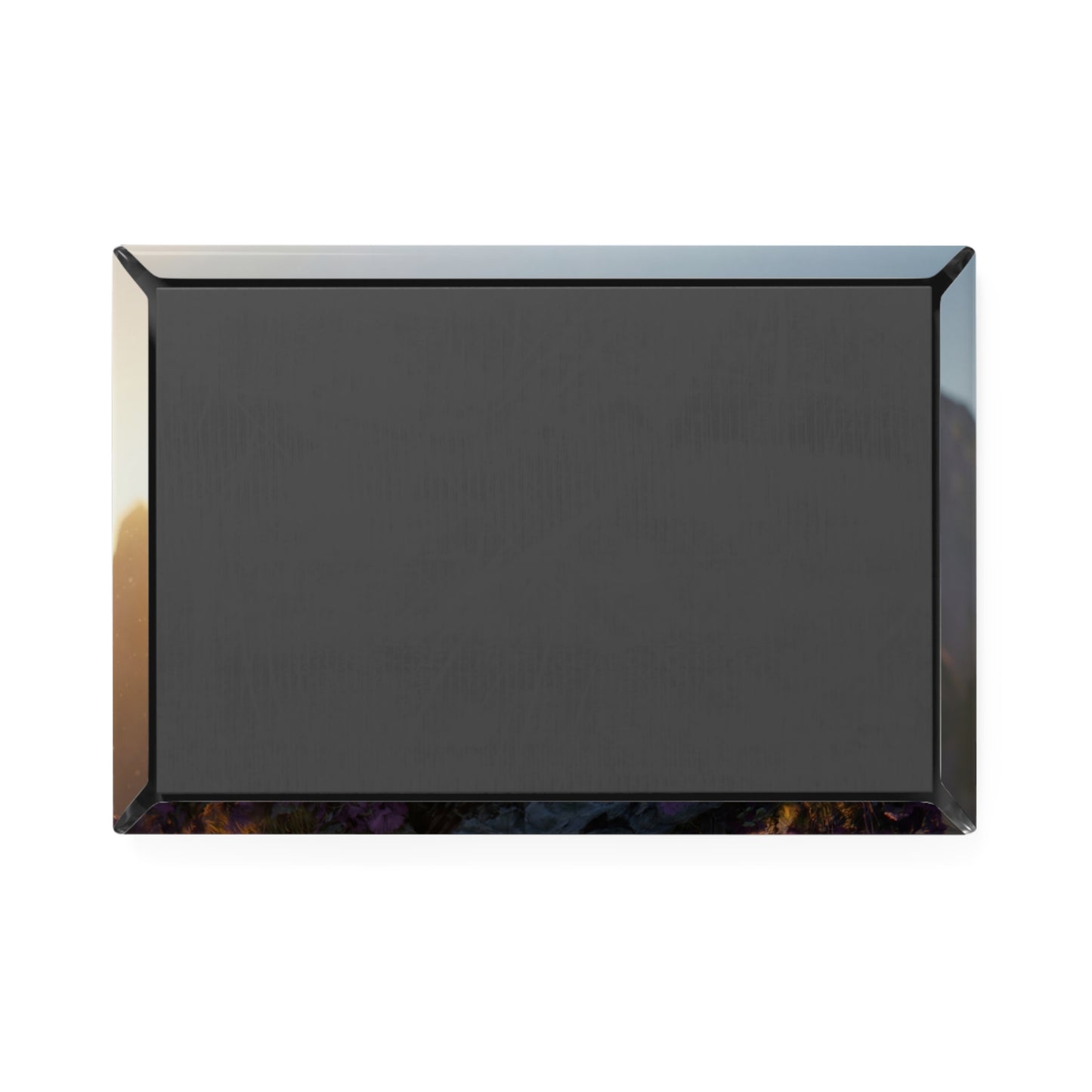 Dragon Knight with Sword Button Magnet, Rectangle (1 & 10 pcs) – Sunset Sanctuary Guardian