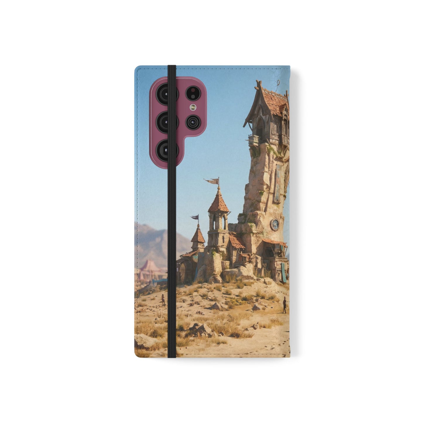 Desert Sentinel Gate Flip Cases – Weathered Archway Journey