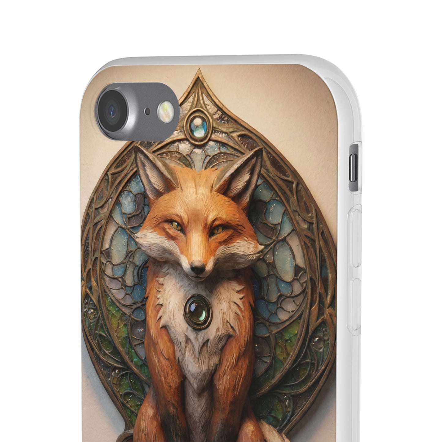 Fox Sentinel Flexi Cases – Amber Glaze and Stained Glass Reverie