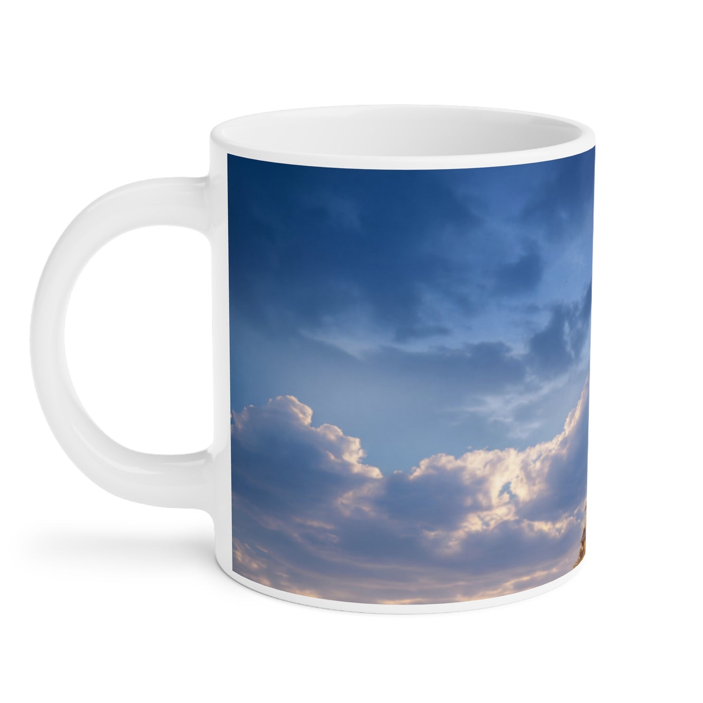 Skyborne Lighthouse Ceramic Mugs (11oz\15oz\20oz) – A Beacon in the Twilight