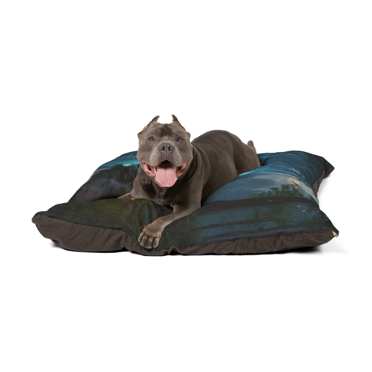 Celestial Falls Pet Bed – Whispering Forest Dreamscape