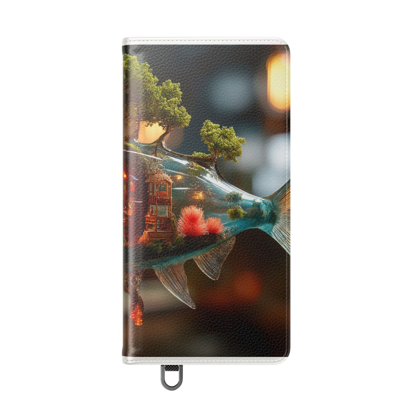 Forest Fish Flip Case – Liquid Glowwood Dreamscape