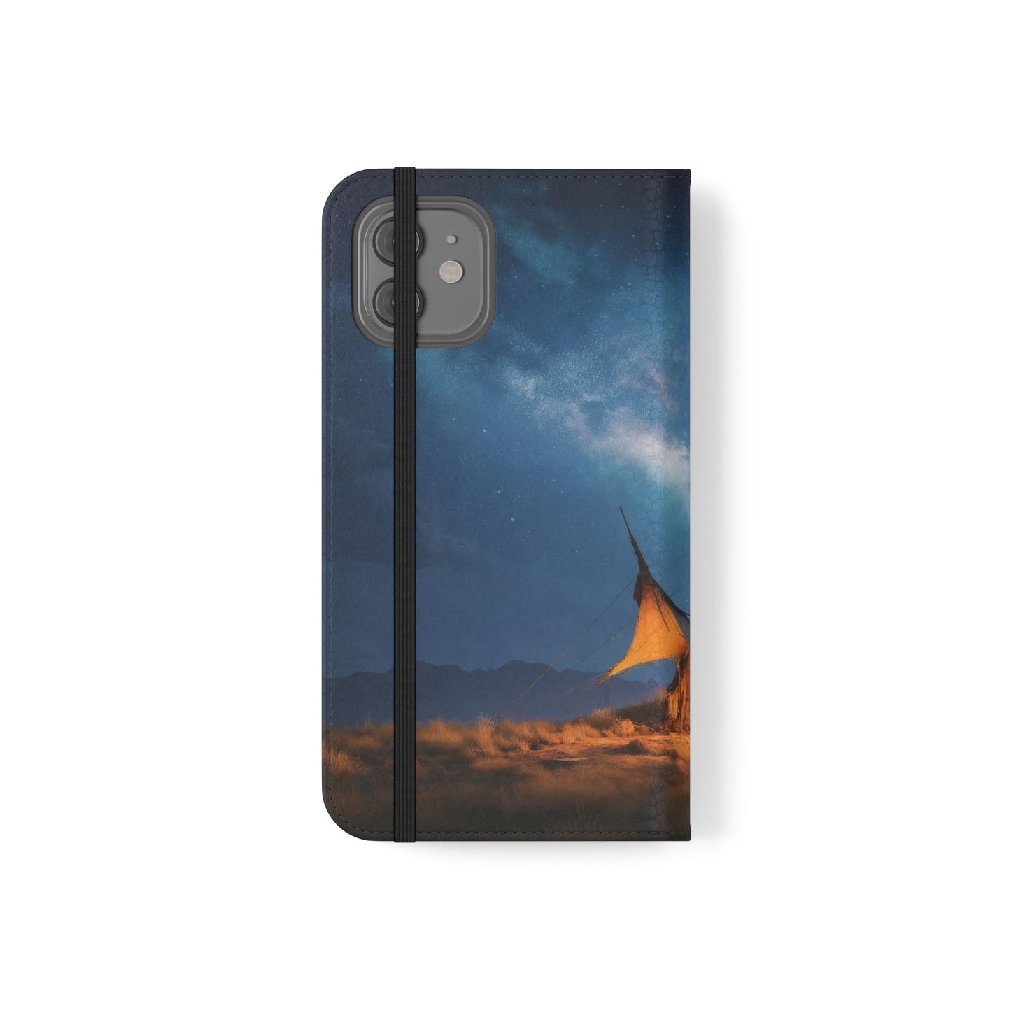 Stardust Nomad Tent Flip Cases – Milky Way Caravan Canvas
