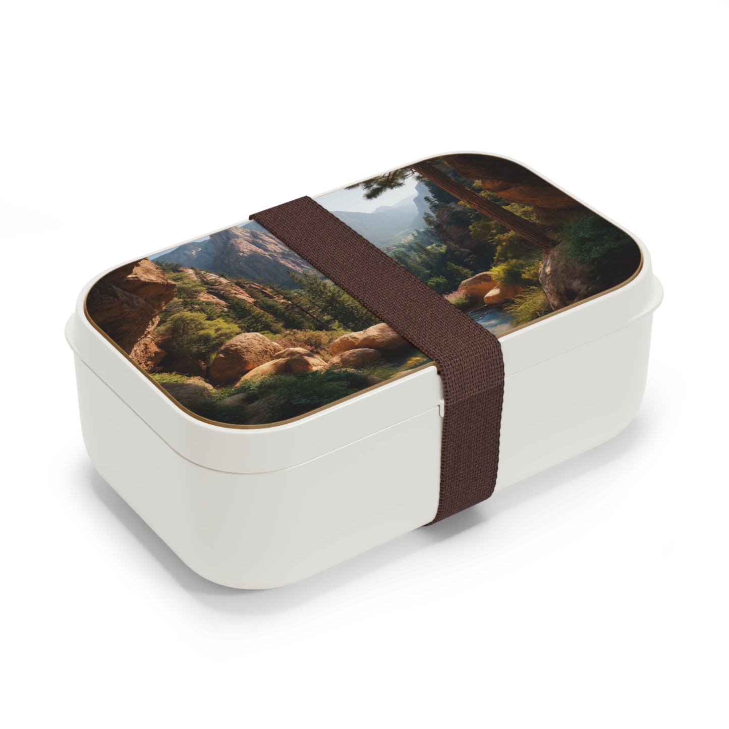 Canyon River Vista Bento Lunch Box – Sunlit Gorge Escape
