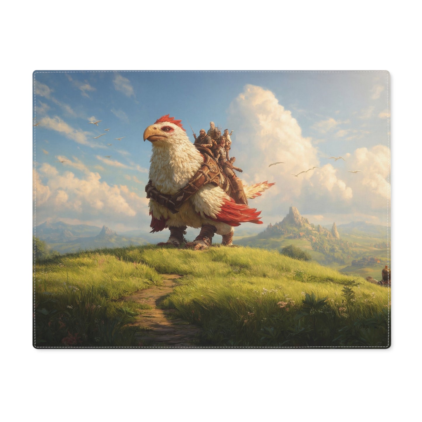 Giant Roc Pathfinder Placemat – Sunlit Summit Adventure