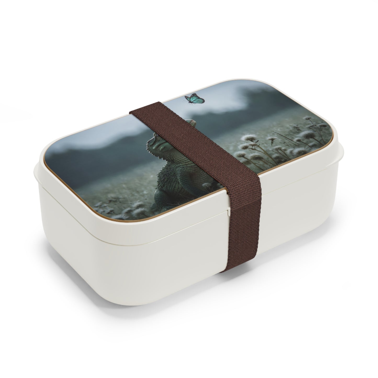 Crocodile Butterfly Bento Lunch Box – Gentle Guardian Meadow Scene