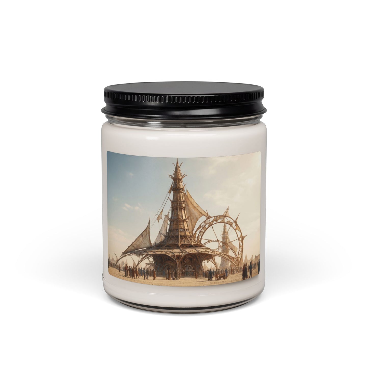 Desert Sky Temple Scented Soy Candle, 9oz – Golden Hour Oasis Aroma