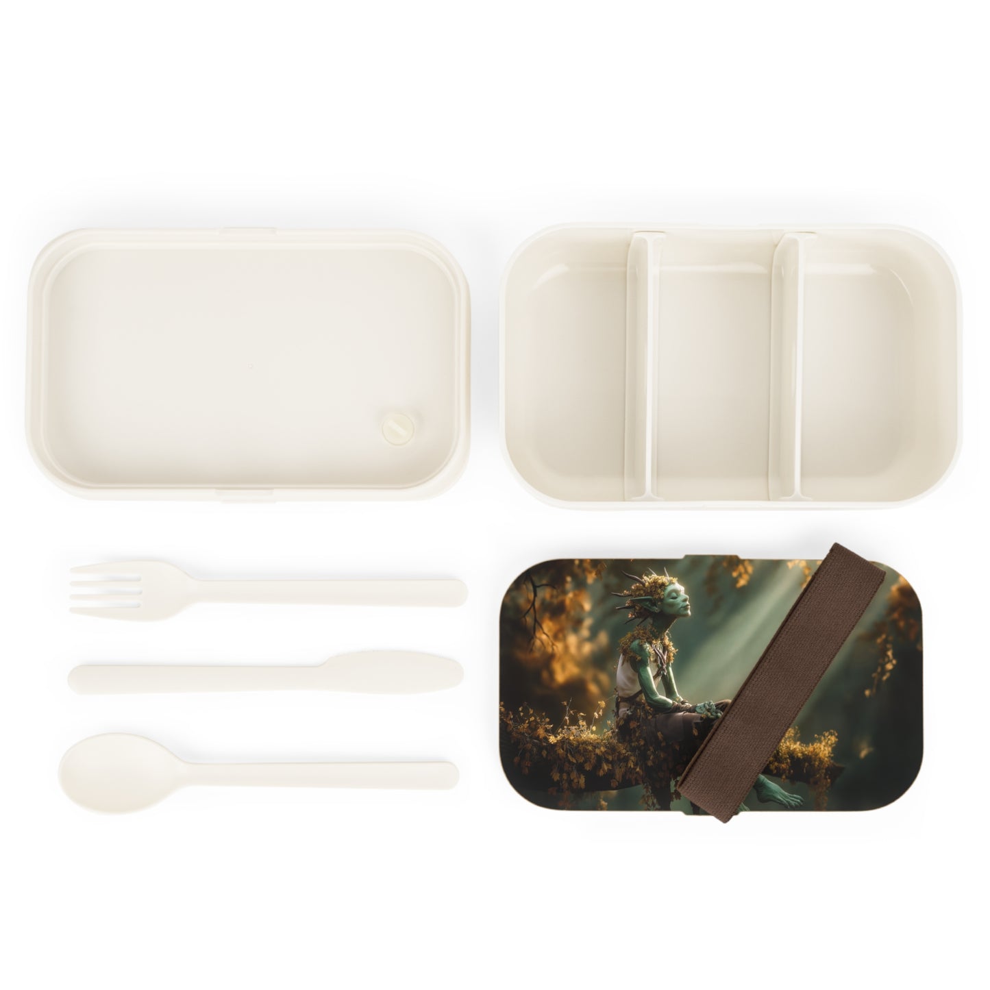 Autumn Sprite Bento Lunch Box – Golden Light in the Whispering Woods