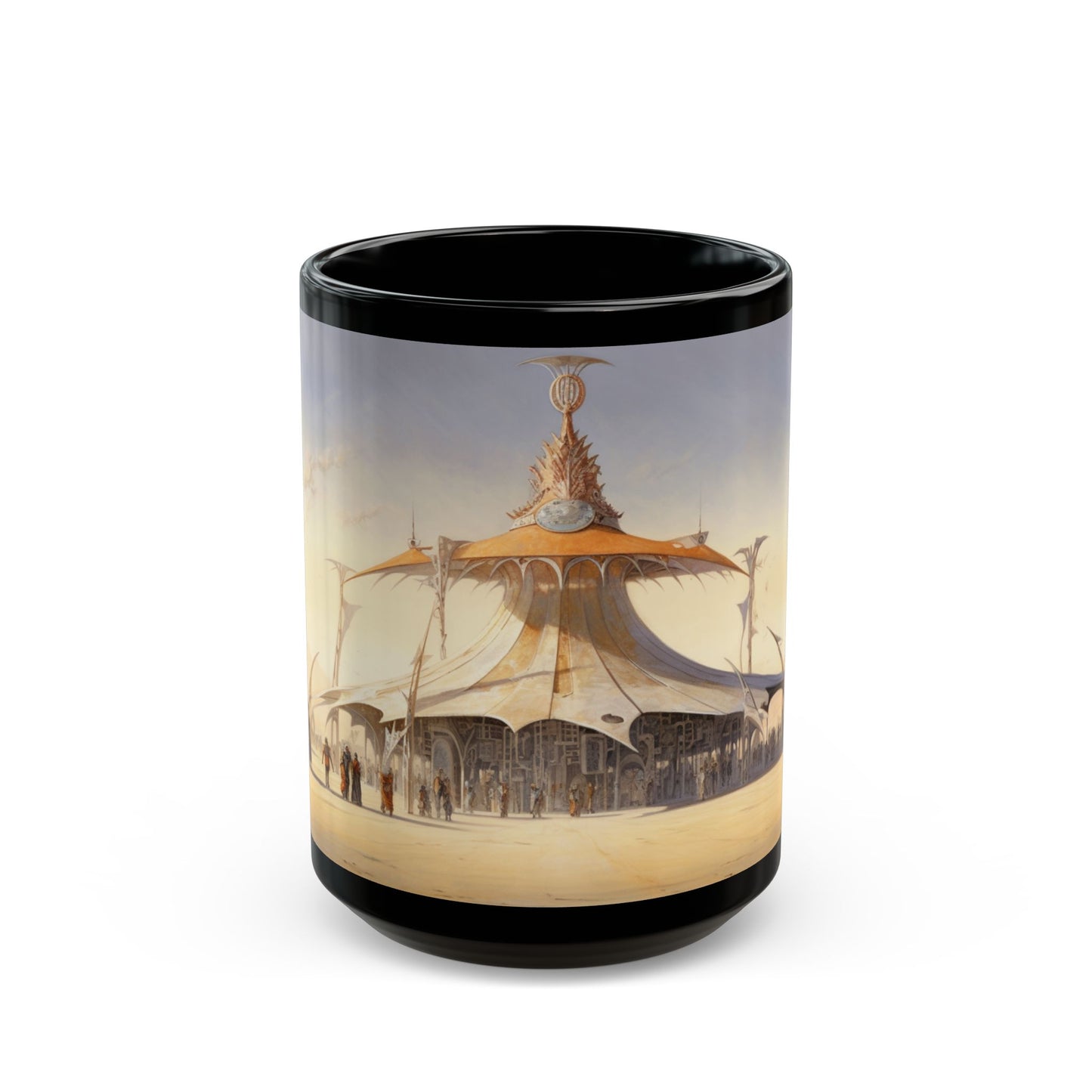 Golden Carousel Dreams Mug