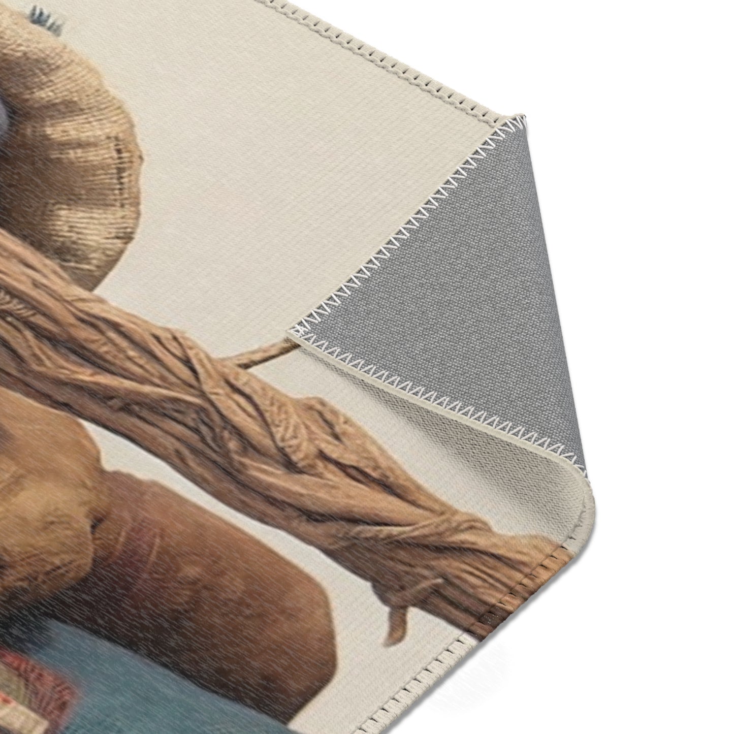 Wandering Herbalist Area Rug – Sunlit Forest Pathway