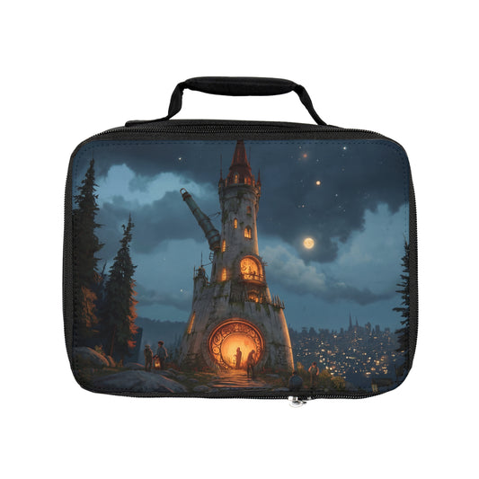 Moonlit Observatory Lunch Bag – Whispers of the Forgotten Tower
