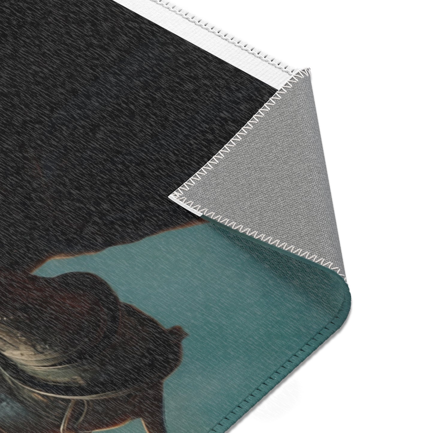Dawn-Kissed Sentinel Area Rug – Armor of the Sunlit Quest