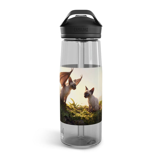 Winged Siamese Kittens CamelBak Eddy® Water Bottle, 20oz\25oz – Sunlit Canopy Whispers