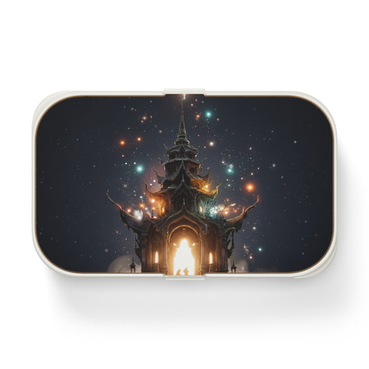Celestial Temple Bento Lunch Box – Starlit Gateway to Wonder