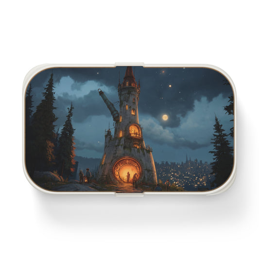Moonlit Observatory Bento Lunch Box – Whispers of the Skyward Tower