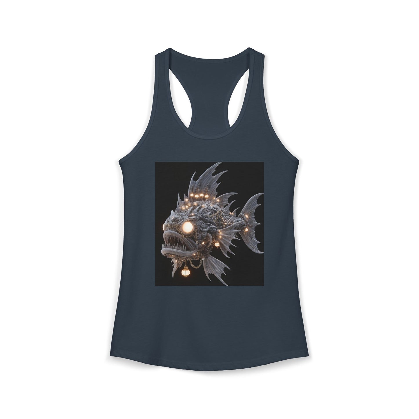Deep Sea Lantern Fish Tank – Bioluminescent Abyss Guardian