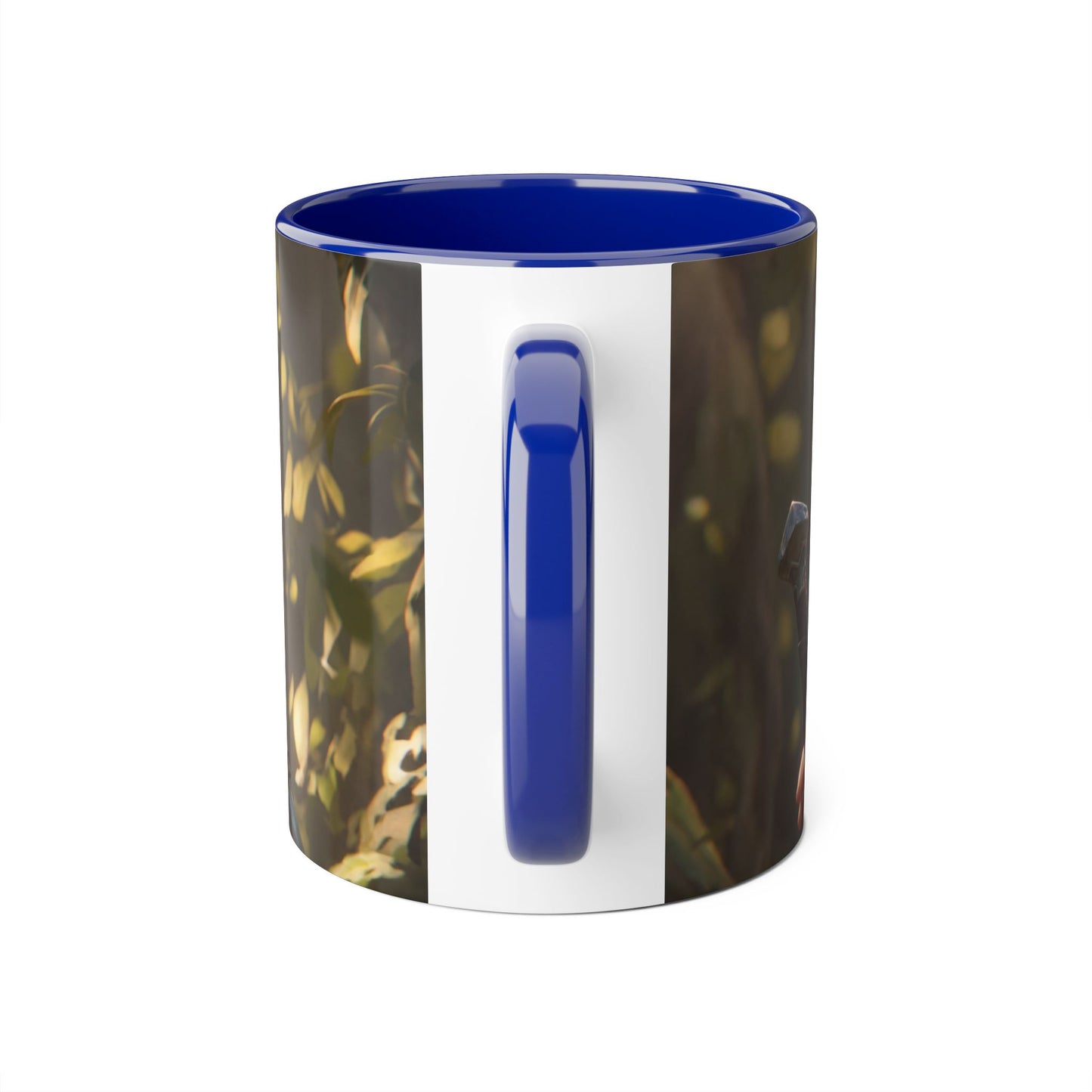 Elven Knight with Dragon Accent Mugs, 11oz – Sunlit Guardian Pause