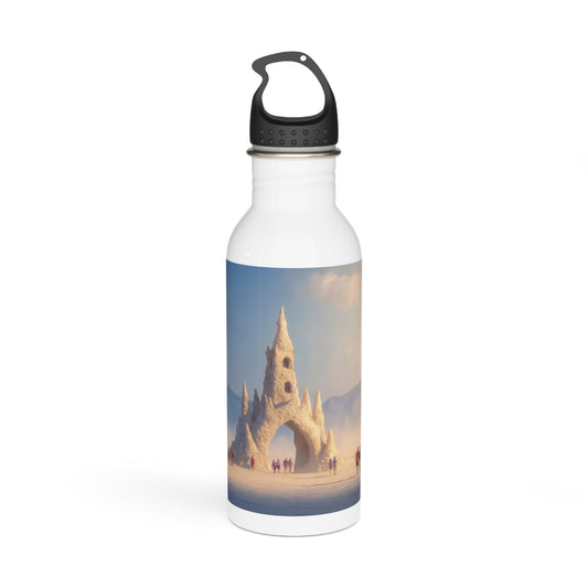 Desert Cathedral Water Bottle – Whispers of the Burning Plain