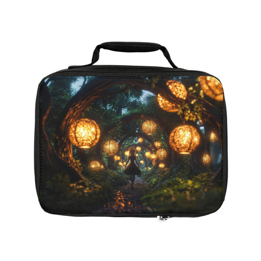 Lantern Grove Lunch Bag – Walk Through a Glow-Spangled Forest Path