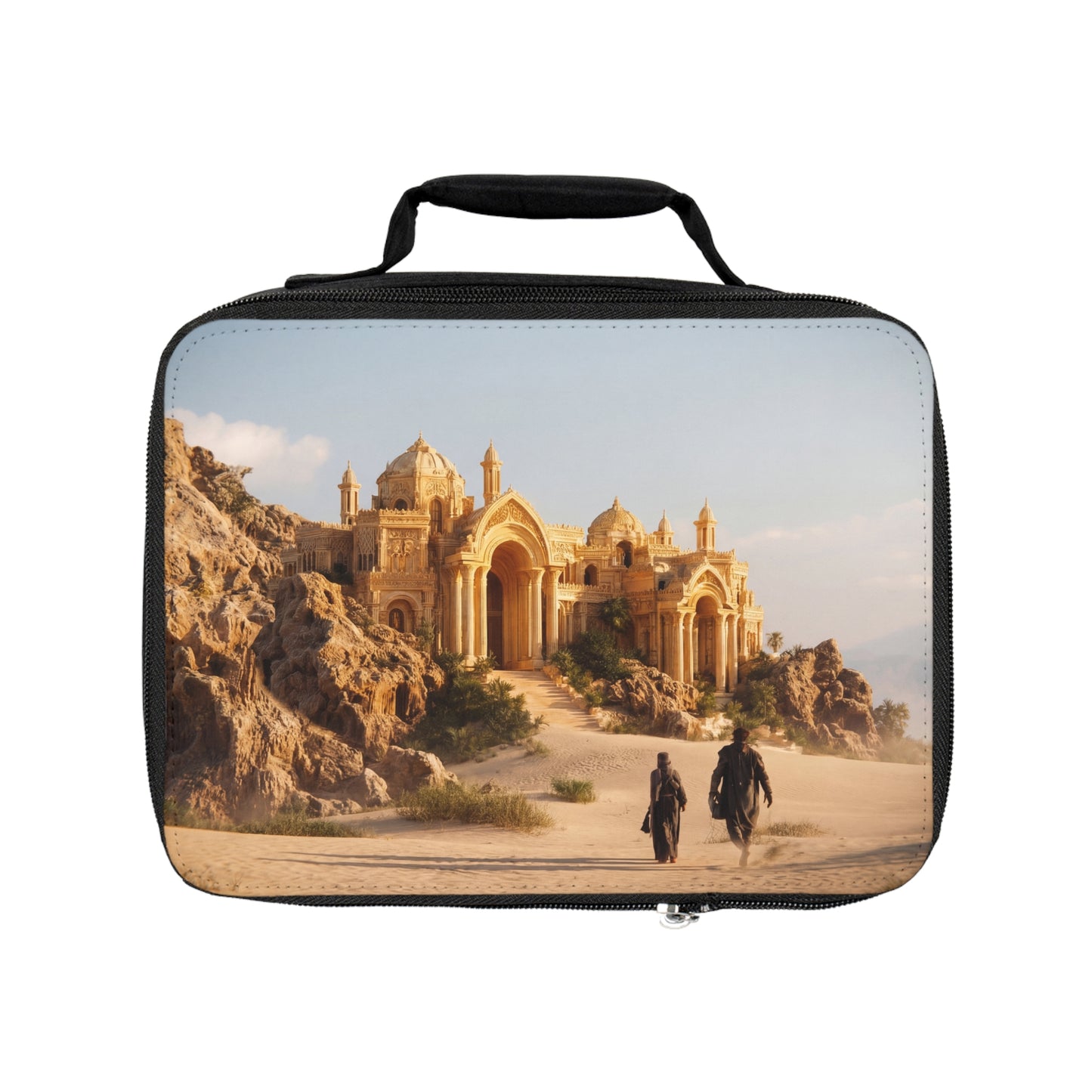 Desert Oasis Palace Lunch Bag – Golden Mirage on the Horizon