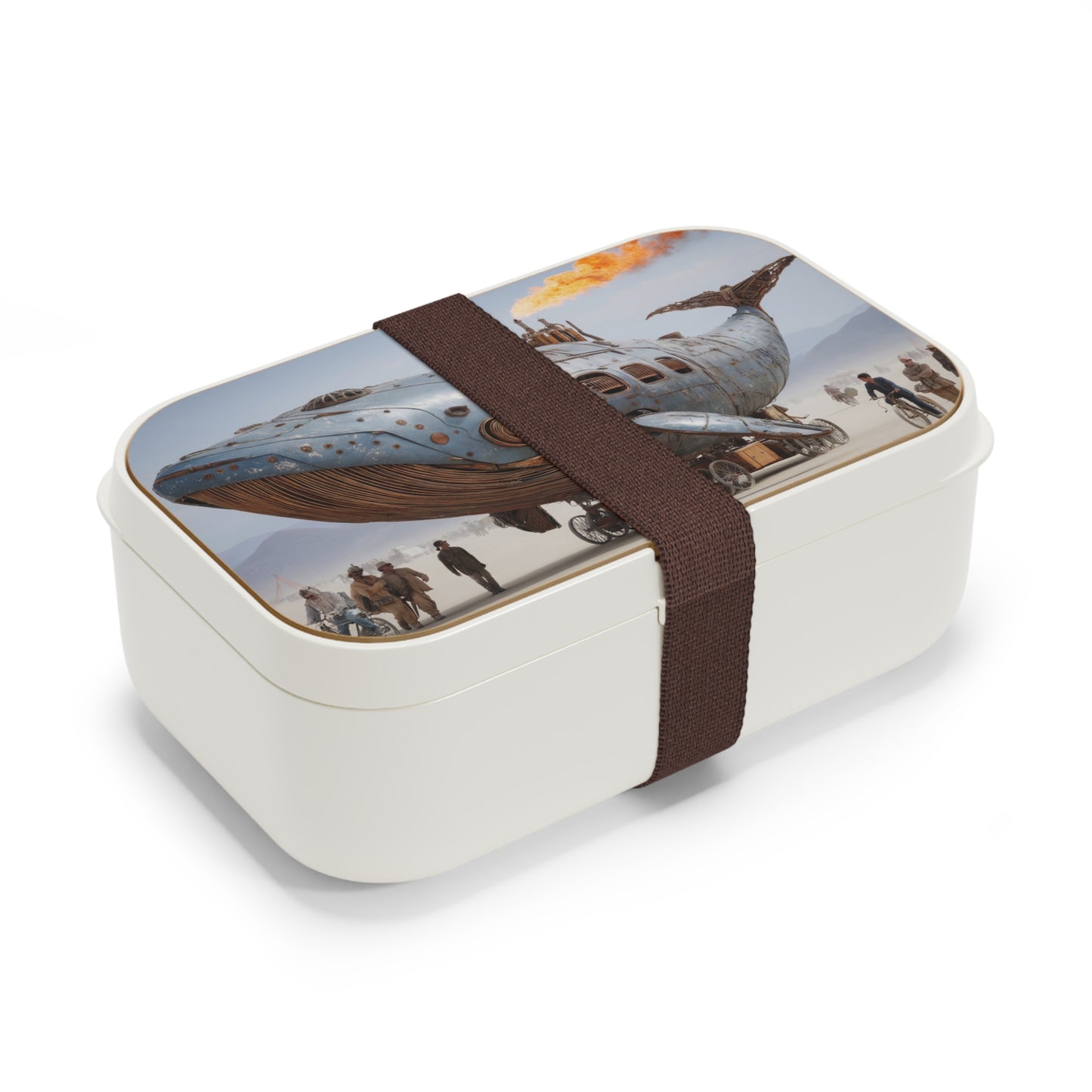 Steam Whale Bento Lunch Box – Desert Carnival Engine Dreamscape
