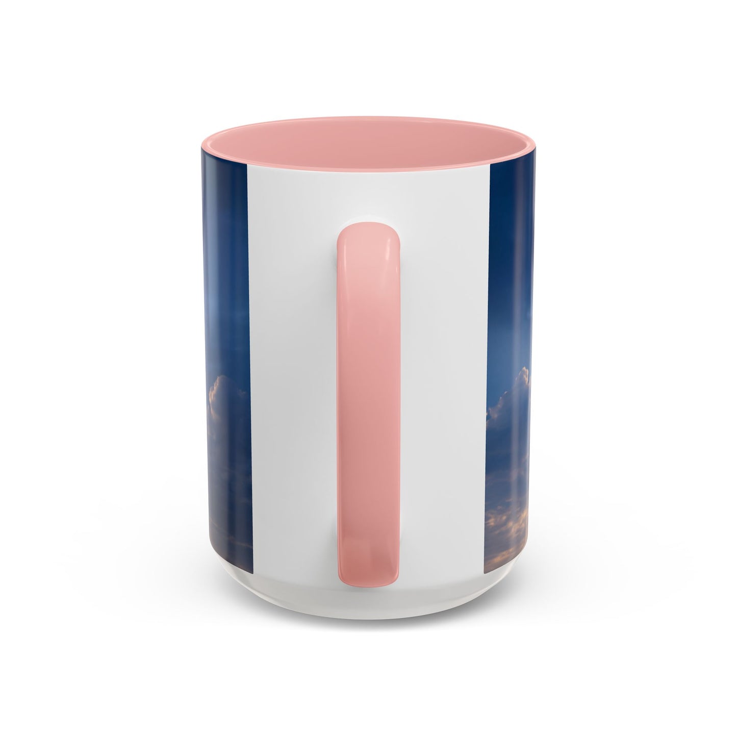 Skyborne Lighthouse Accent Coffee Mug (11, 15oz) – Floating Beacon at Dusk