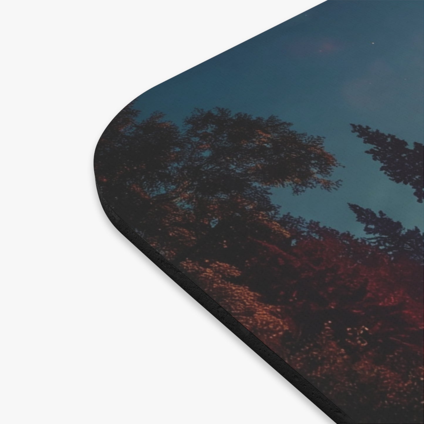 Starlit River Reflection Mouse Pad – Half Dome’s Quiet Twilight