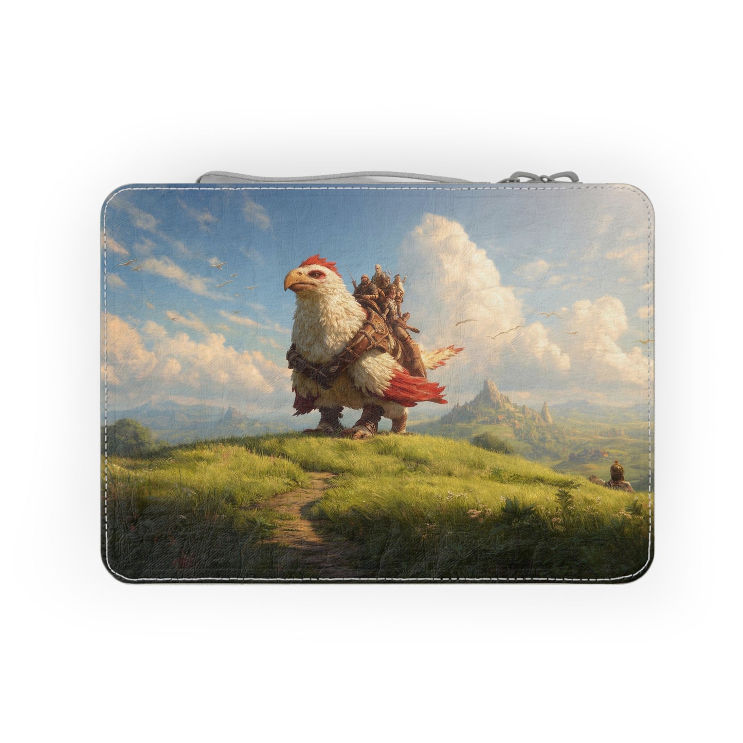 Eagle Rider Paper Lunch Bag – Sunlit Summit Adventure