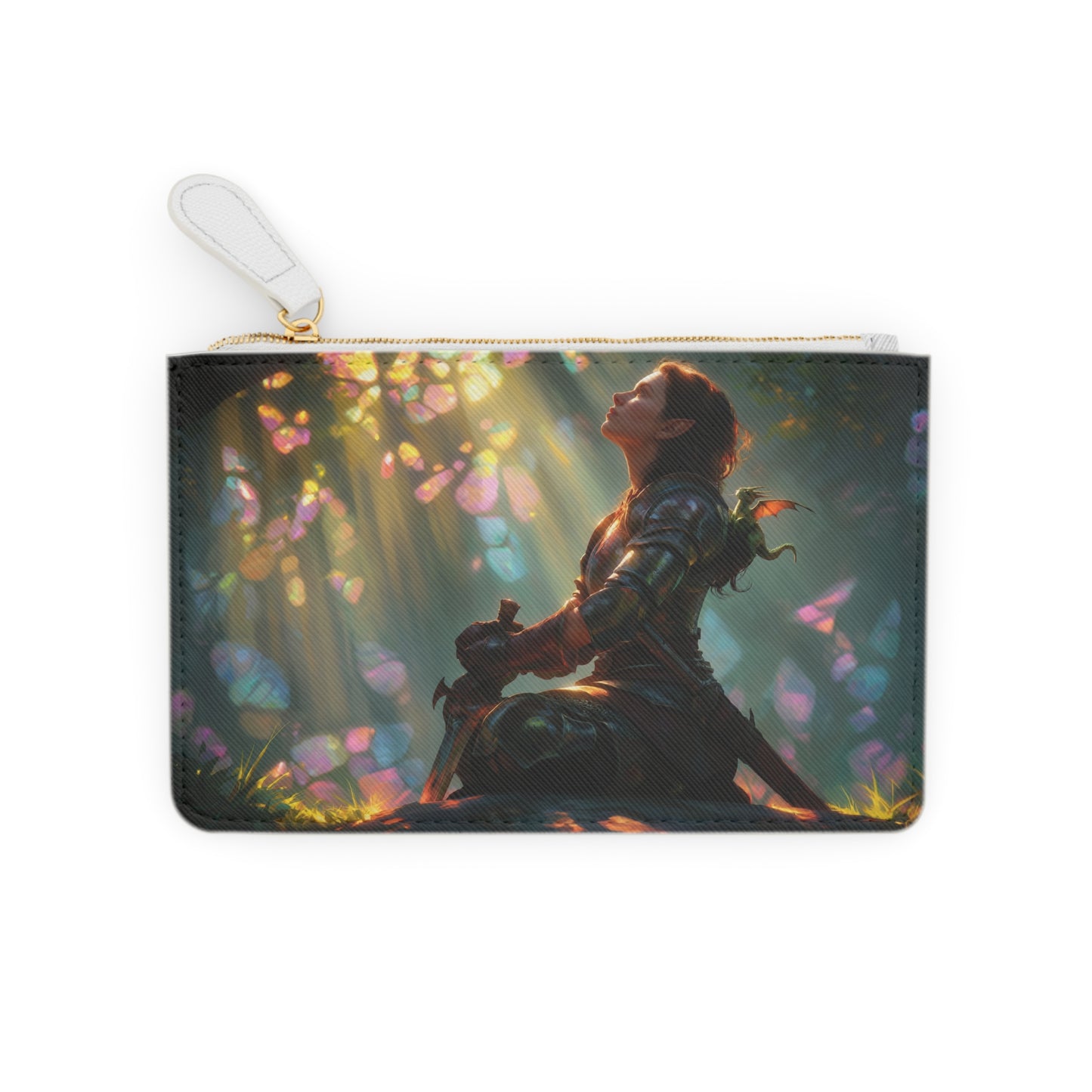 Elven Sentinel Mini Clutch Bag – Sunbeam Sanctuary in Armor