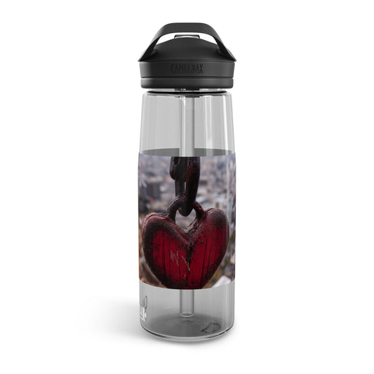Rusty Heart Weight CamelBak Eddy® Water Bottle, 20oz\25oz – Suspended Over Concrete Skies