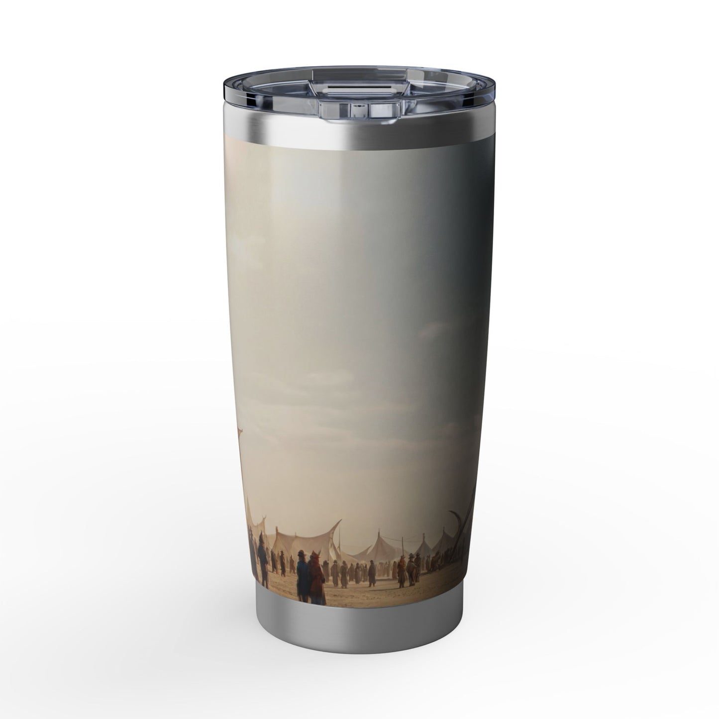 Desert Cathedral of Woven Sails Vagabond 20oz Tumbler – Sun-Drenched Nomad Sanctuary
