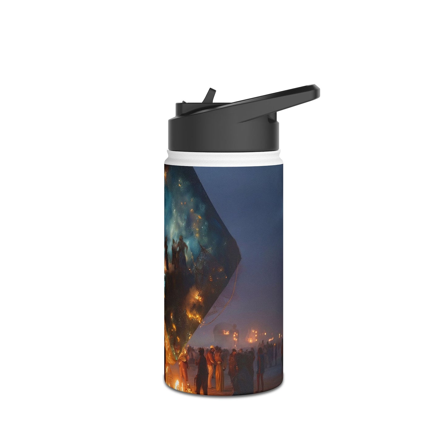 Celestial Cube Water Bottle – Gateway to a Starlit Ceremony