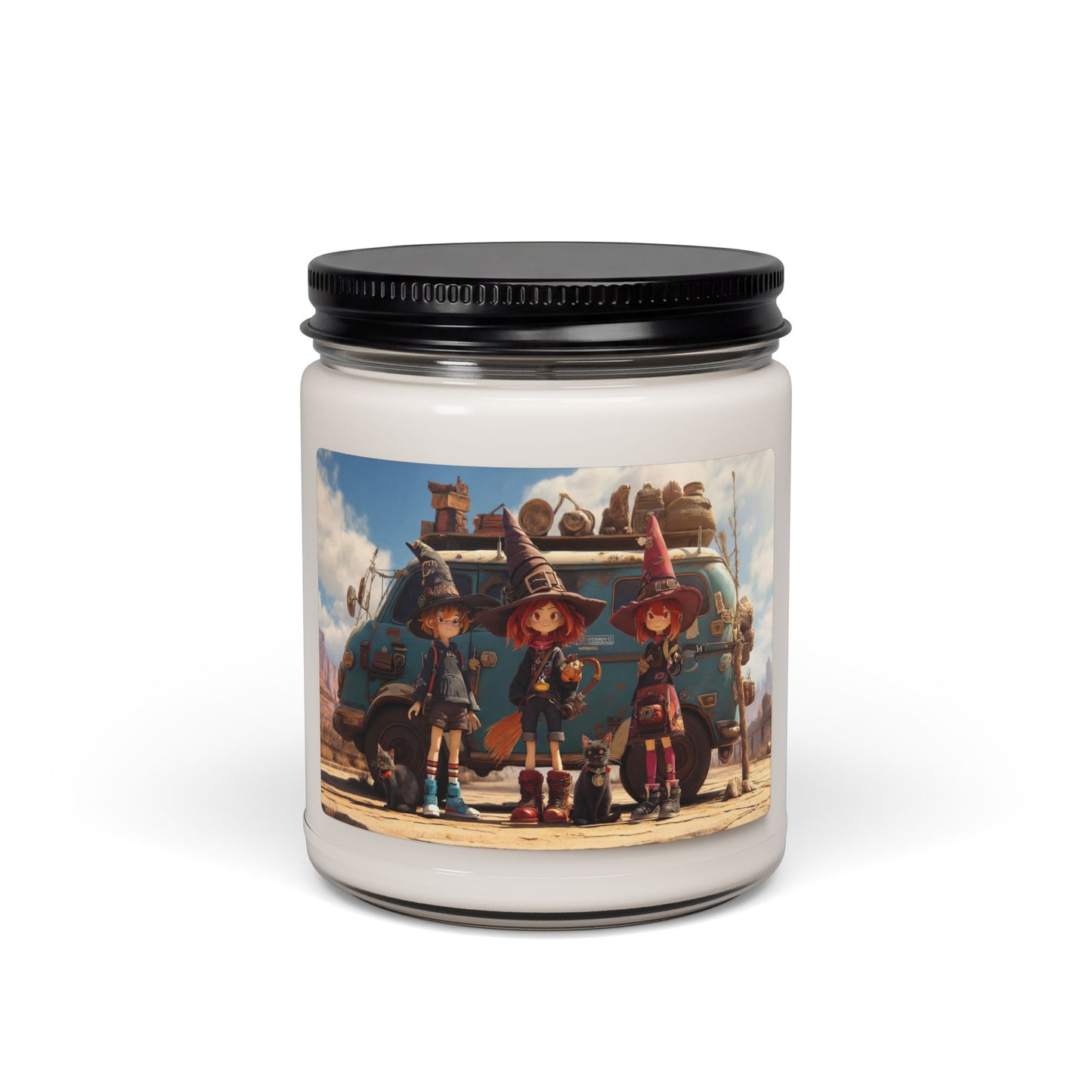 Witch Roadtrip Scented Soy Candle, 9oz – Dusty Desert Magic & Wandering Spells