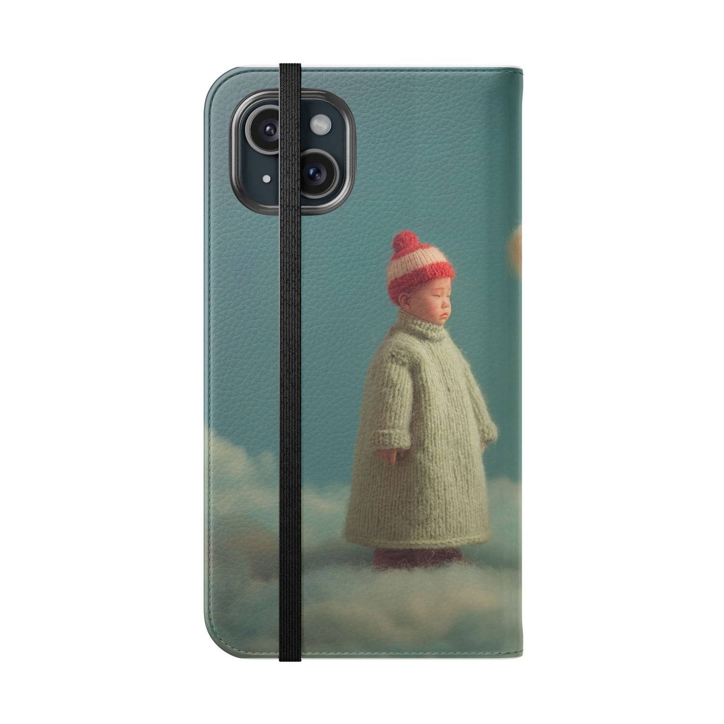 Woolly Dragon & Child Flip Cases – Cloudside Guardians