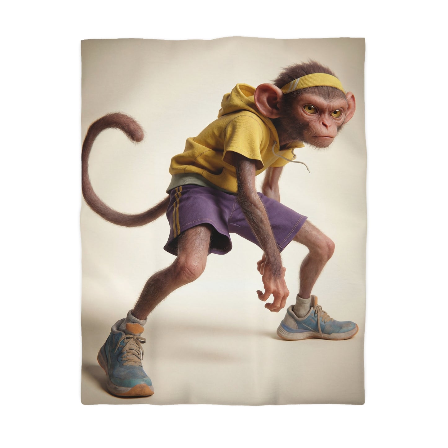 Streetwise Monkey Microfiber Duvet Cover – Urban Jungle Ready Set Go