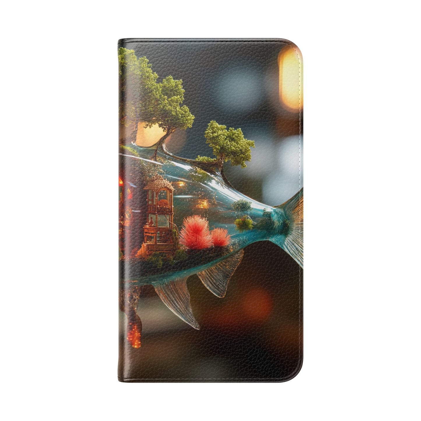 Forest Fish Flip Case – Liquid Glowwood Dreamscape