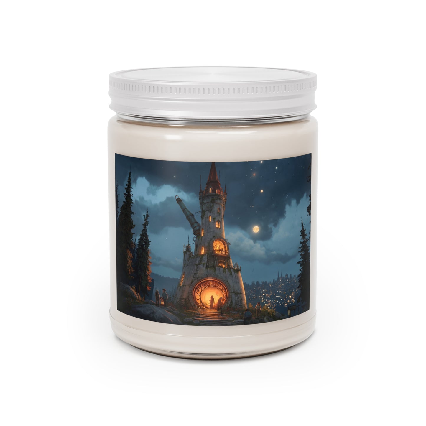 Moonlit Observatory Candle – Whispers of the Forgotten Sky