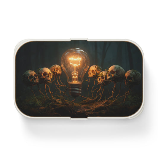 Glowing Idea Lightbulb Bento Lunch Box – Wisdom in the Whispering Woods