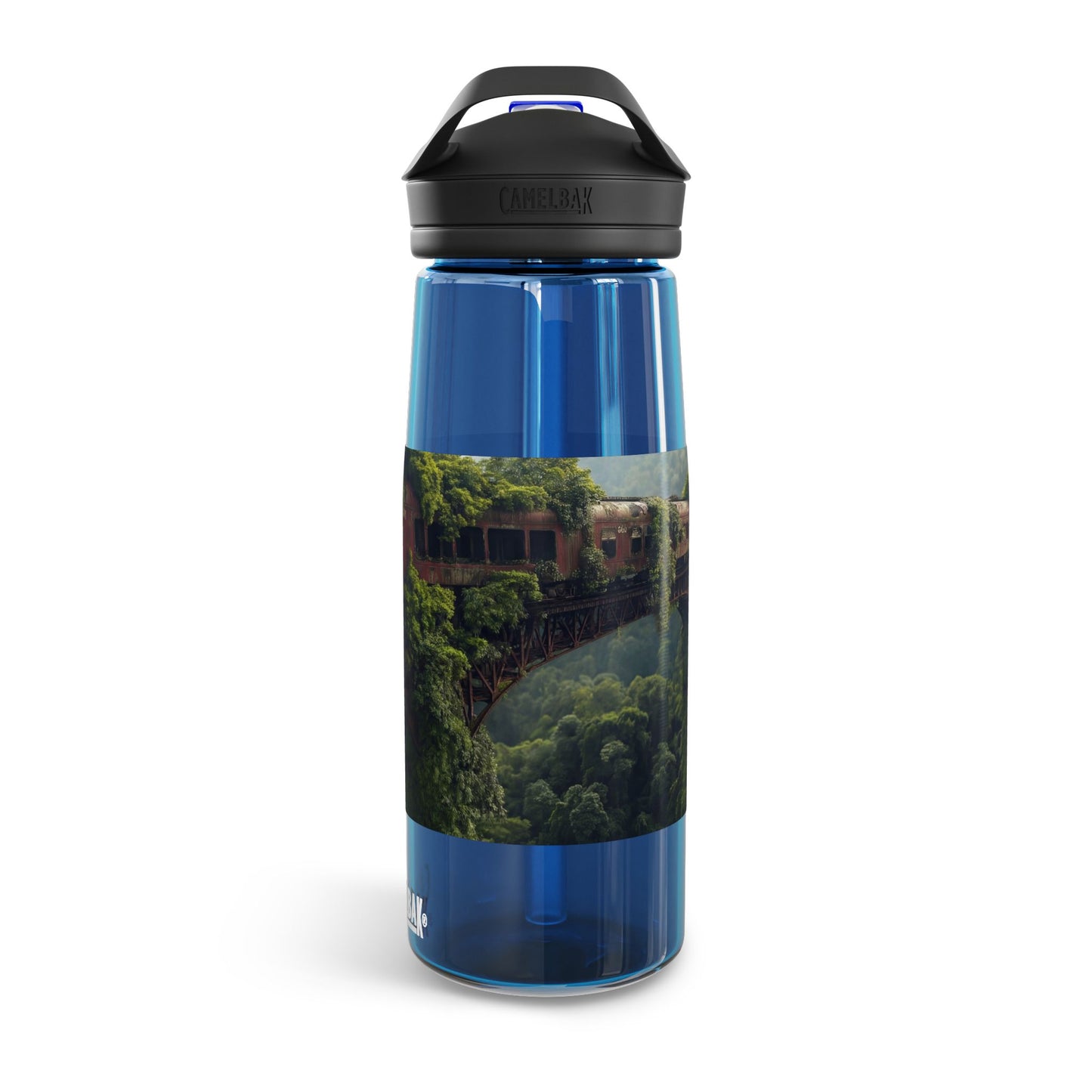 Overgrown Train Bridge CamelBak Eddy® Water Bottle, 20oz\25oz – Verdant Ruin Reverie