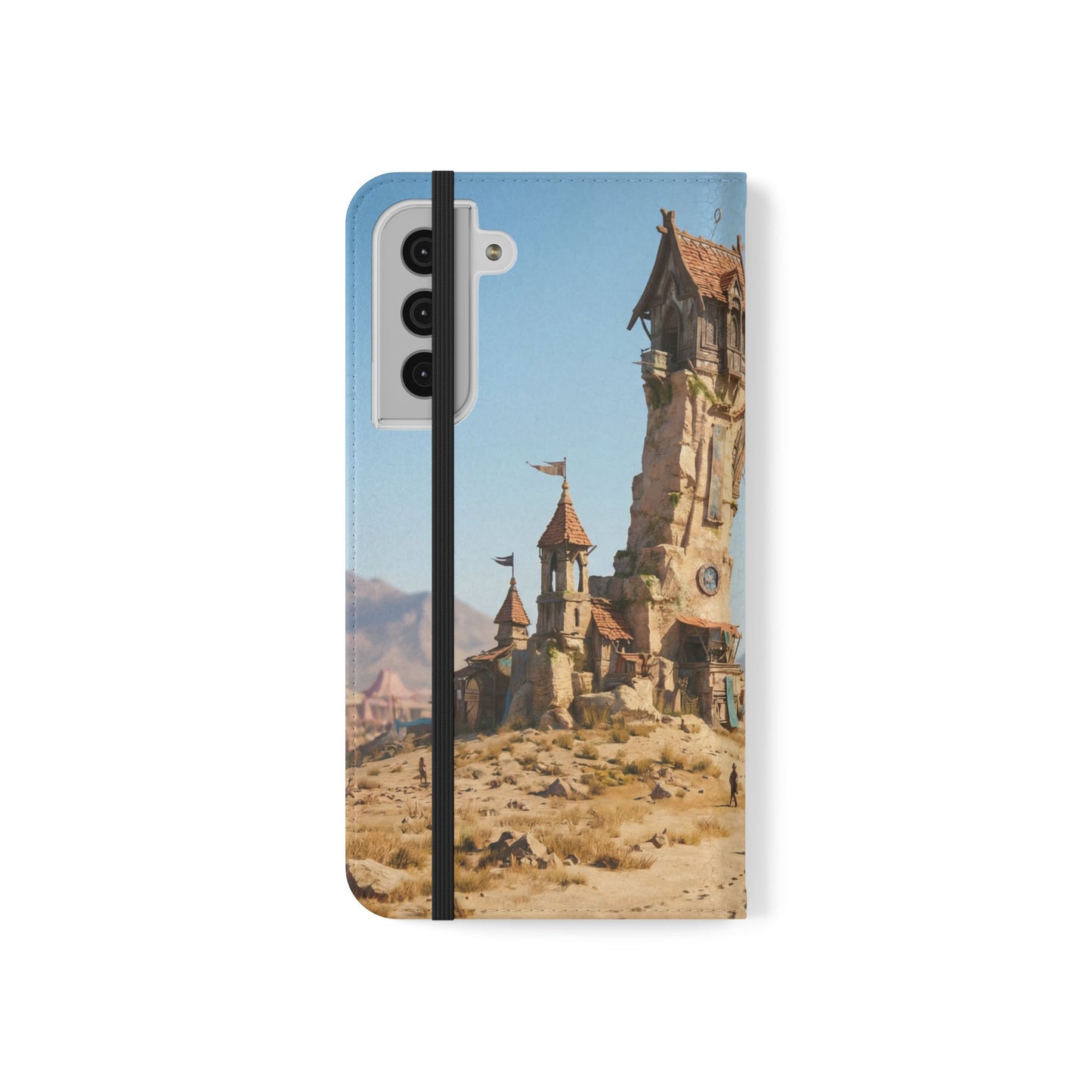 Desert Sentinel Gate Flip Cases – Weathered Archway Journey