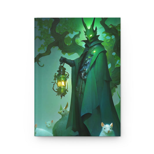 Green Lantern Guardian Journal Matte – Whispering Grove with White Rodents