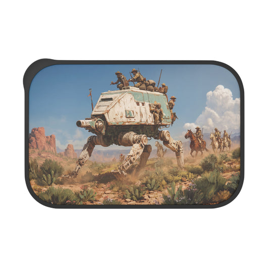 Desert Frontier AT-AT PLA Bento Box with Band and Utensils – Dusty Wasteland March