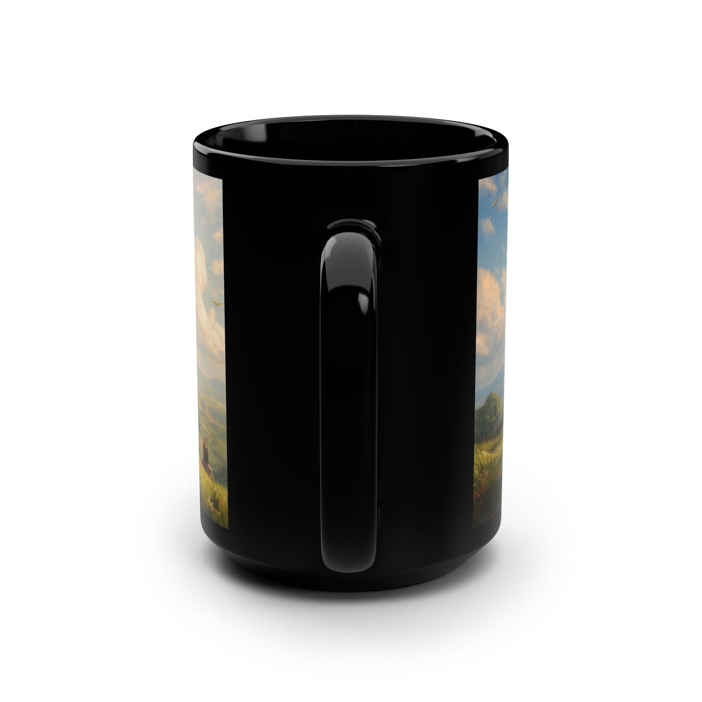 Giant White Falcon Mug, 15oz – Riders on the Crest of Morning Glory