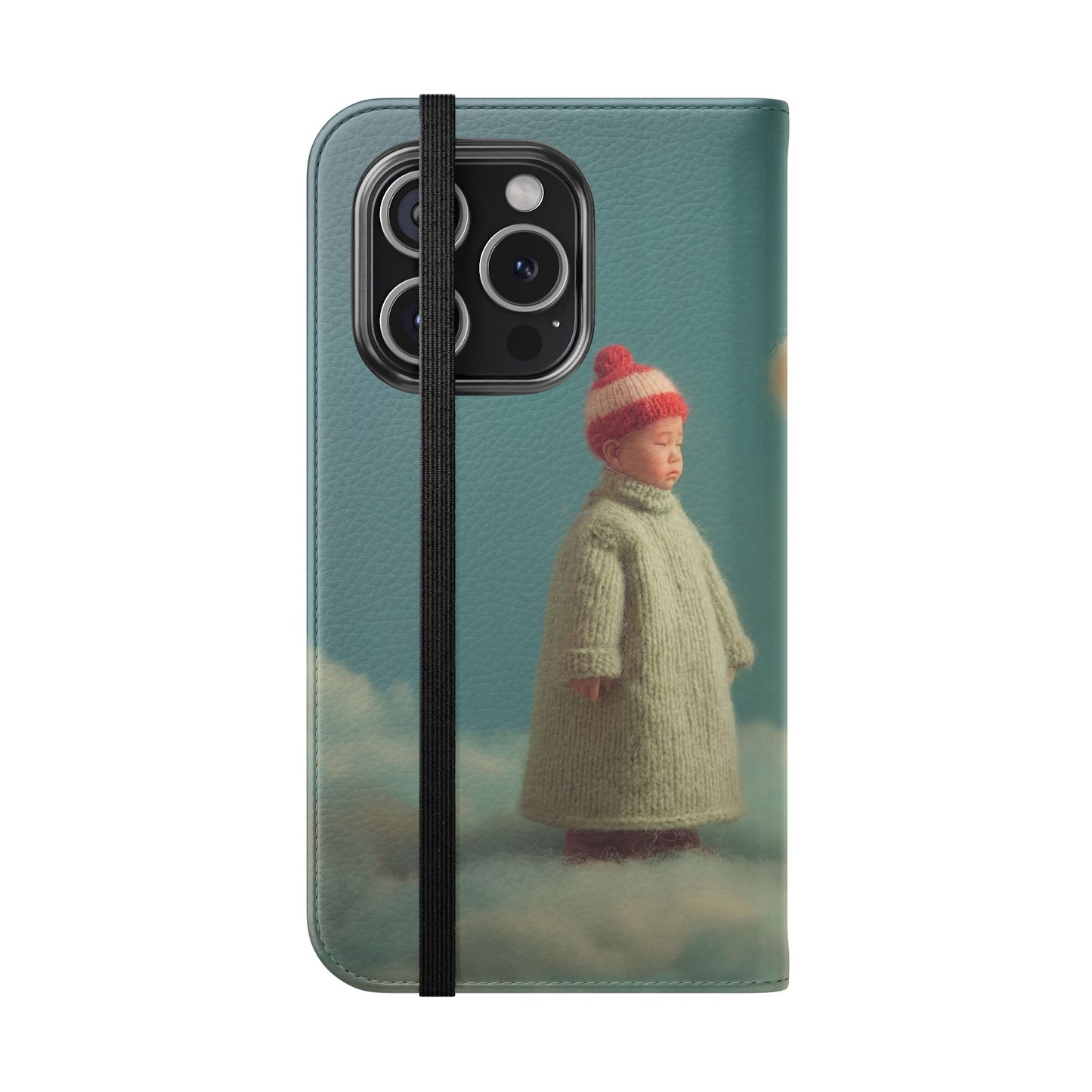 Woolly Dragon & Child Flip Cases – Cloudside Guardians