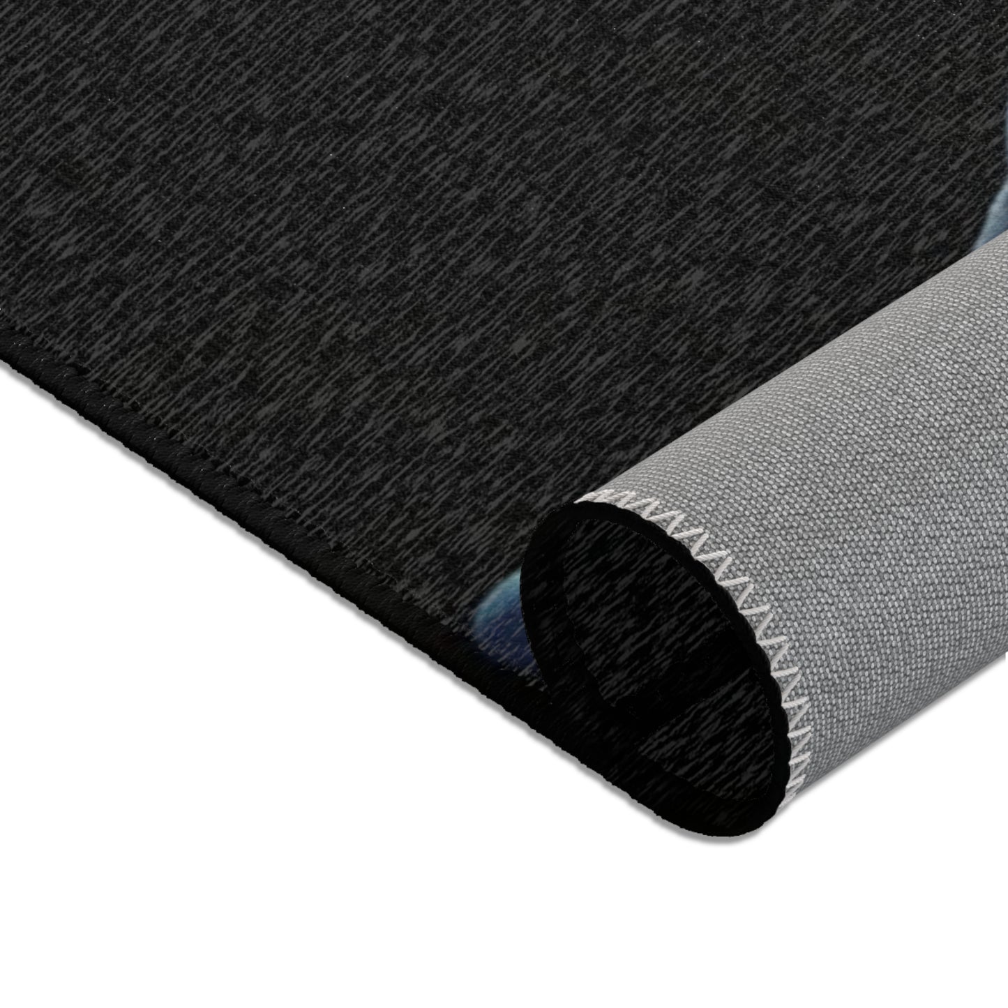 Whalesong Sanctuary Area Rug – Bioluminescent City on a Whale’s Back