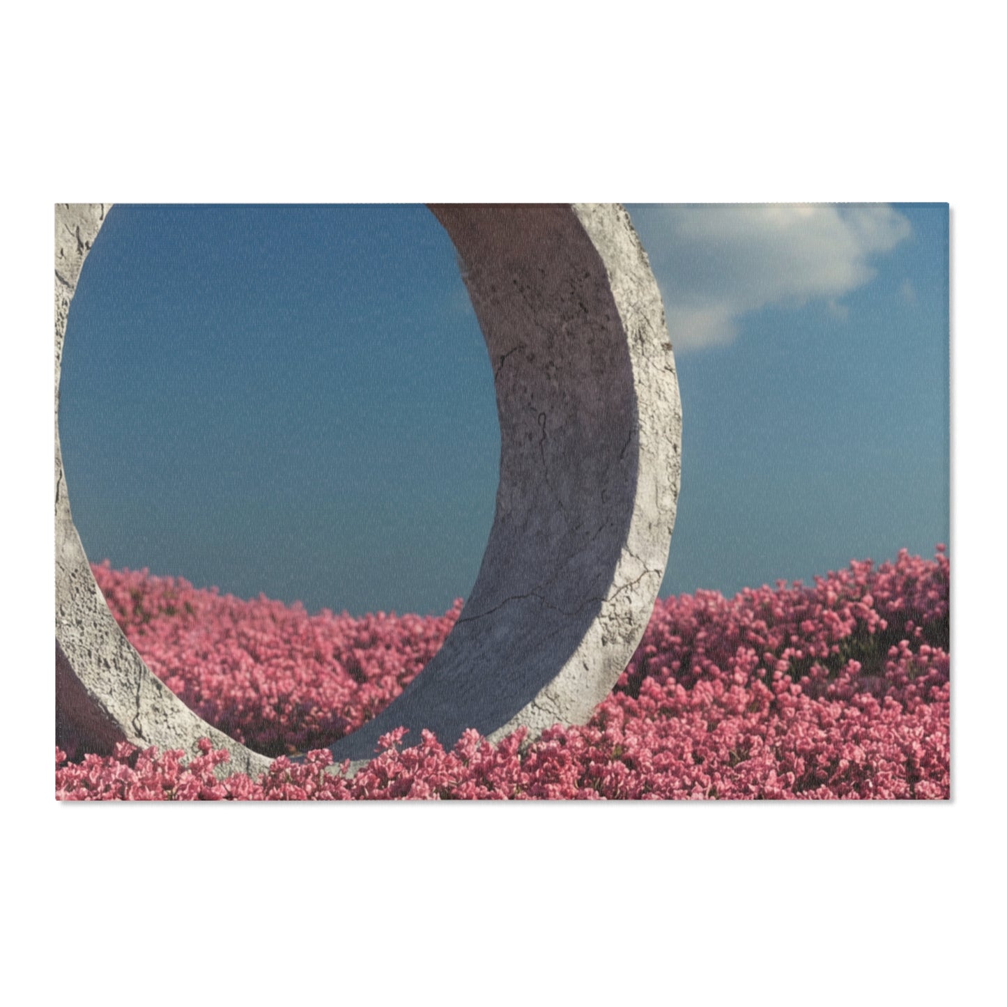 Stone Portal Area Rug – Pink Bloomed Threshold