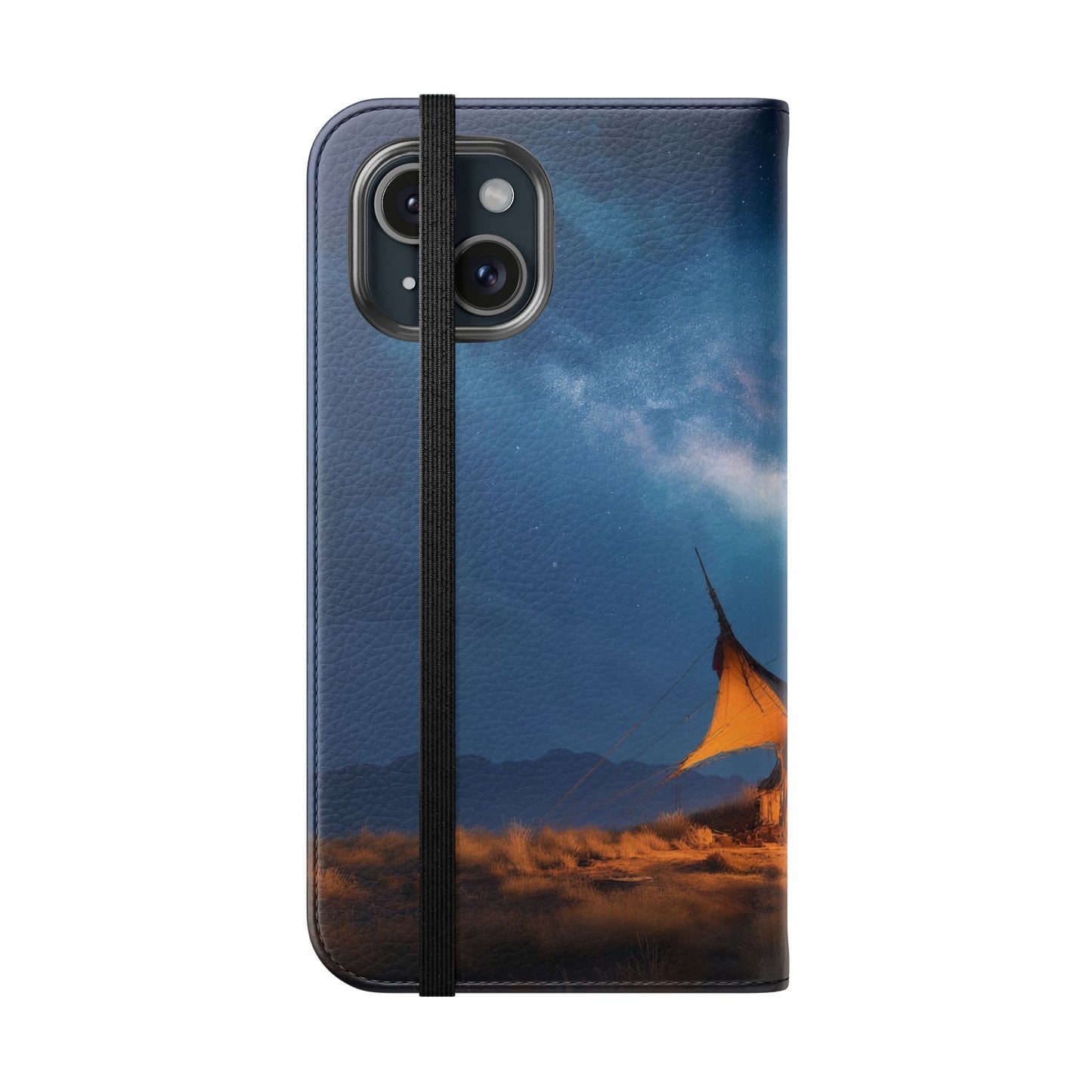 Stardust Nomad Tent Flip Cases – Milky Way Caravan Canvas