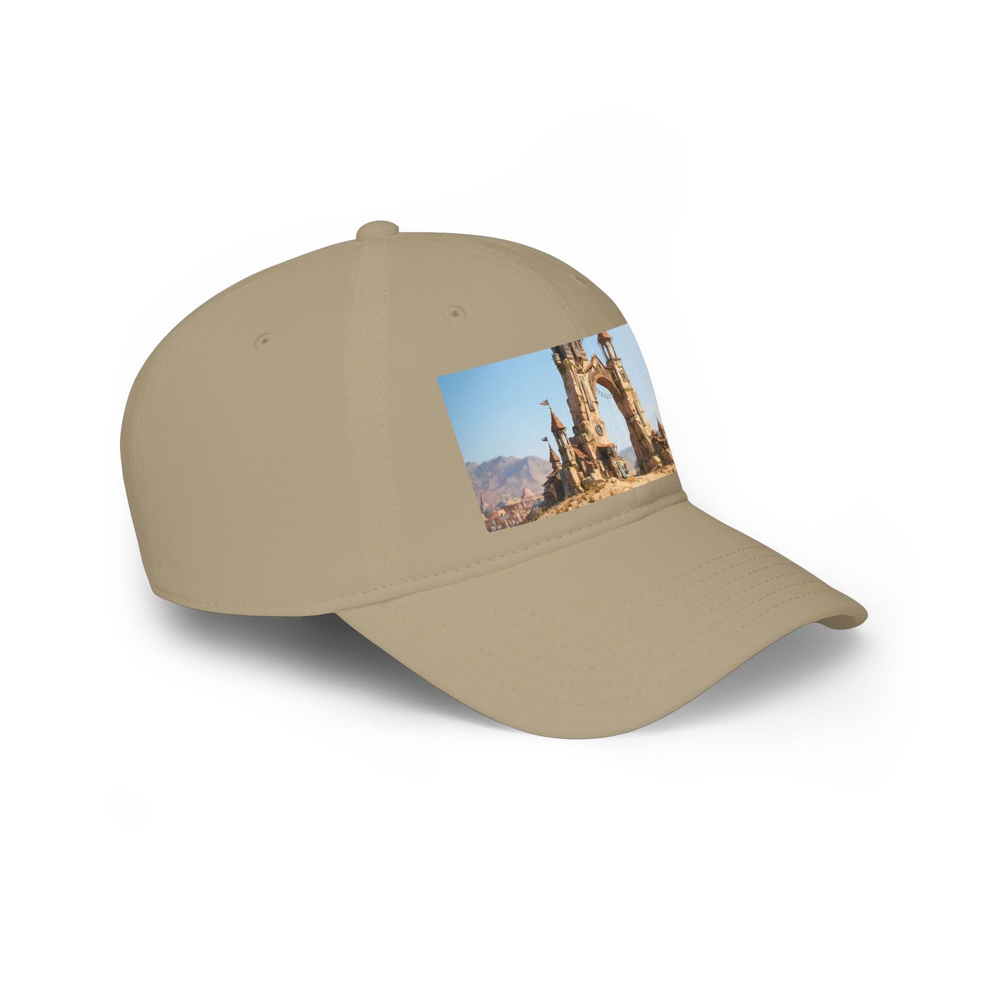 Desert Gatehouse Low Profile Baseball Cap – Arid Sentinel Archway