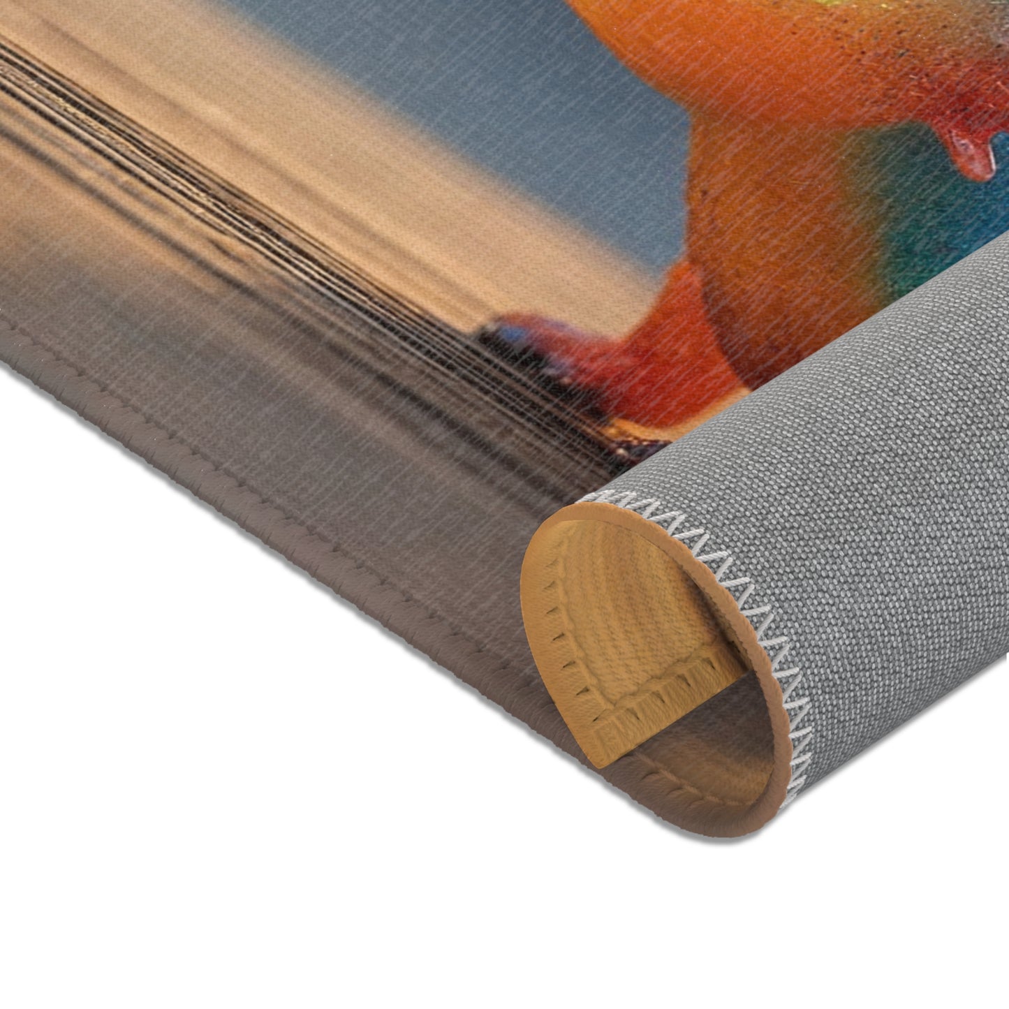 Whispering Dragon Area Rugs – Sunset Smoke and Glittering Wings